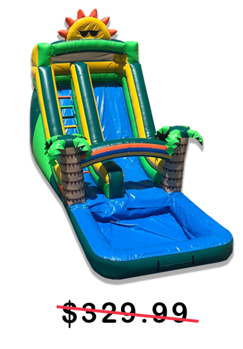 Water Slide Rental Landing Page Miami Pro Party Rental