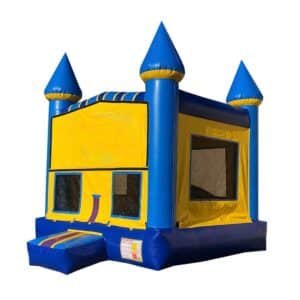 Yellow & Blue Bounce House