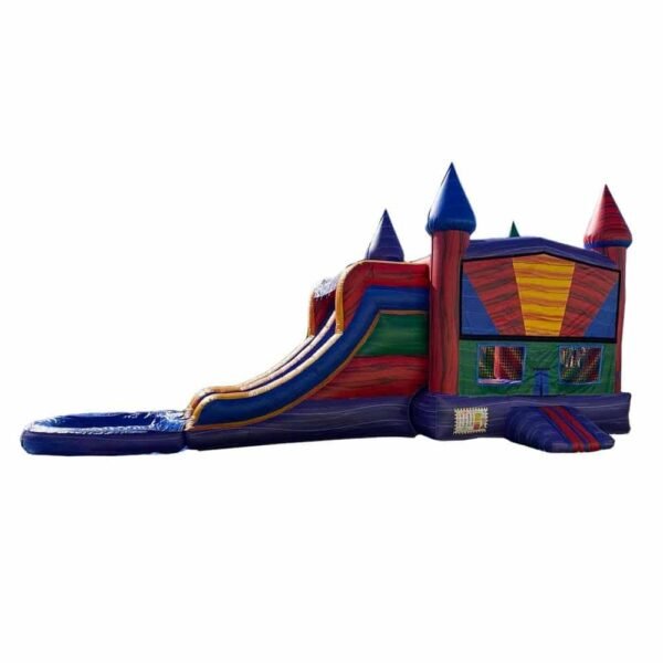 Big combo Multicolor Castle With Pool