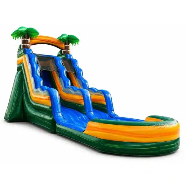 Green Palm Water Slides 17ft
