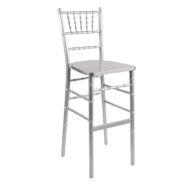 Chiavari Barstool Silver
